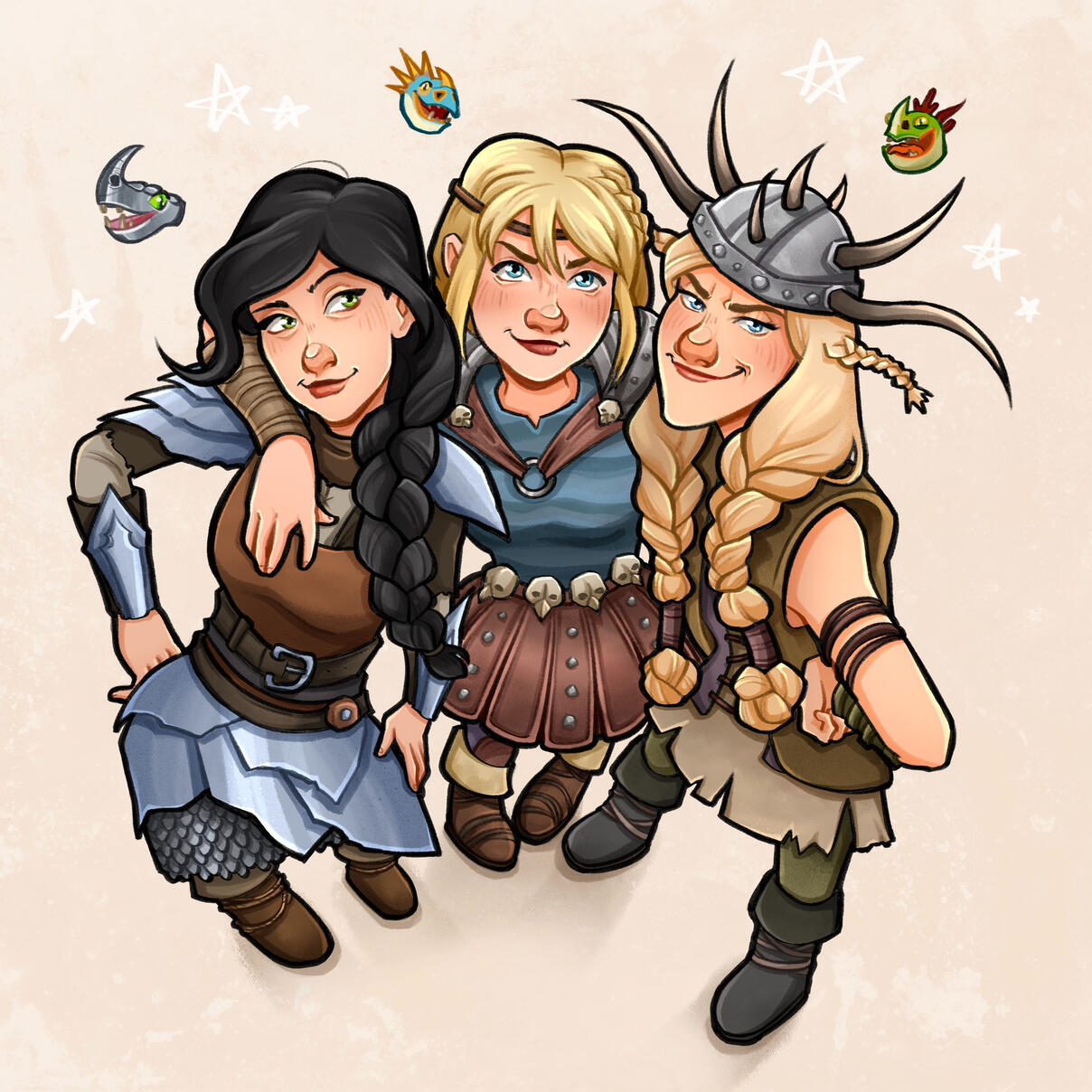 Dragon Rider Girls