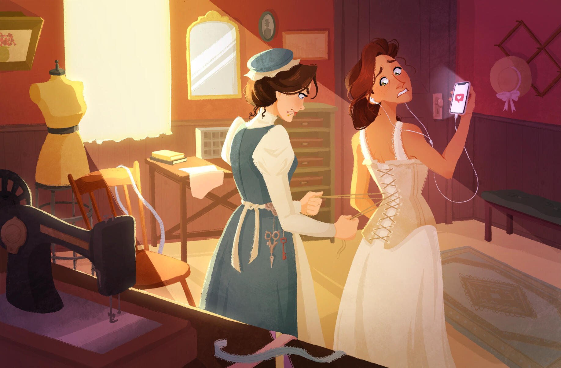 Historical Fashion Editorial